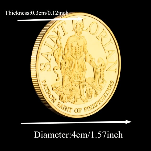 Gasilski spominski kovanec – Sveti Florijan 