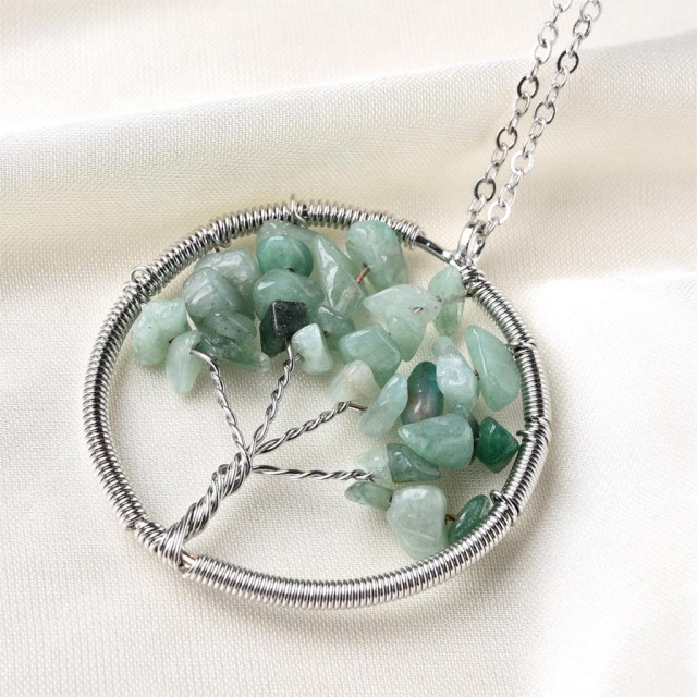 Verižica DREVo, zeleno