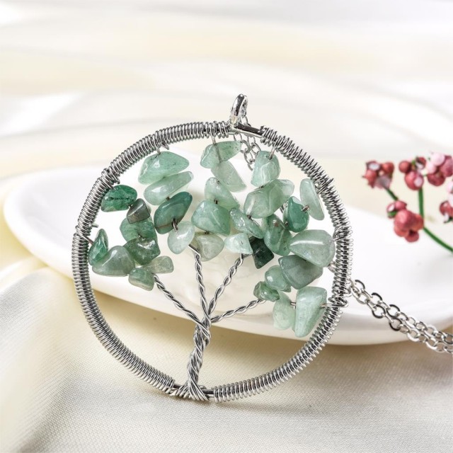 Verižica DREVo, zeleno