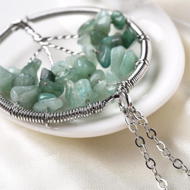 Verižica DREVo, zeleno