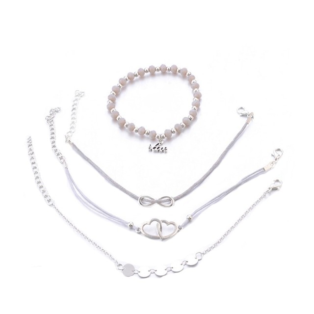 4-delni komplet zapestnic, LOVE