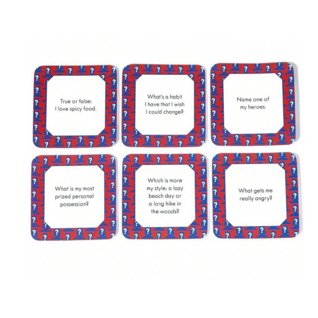 Igralne karte za pare HOW WELL DO YOU KNOW ME? 