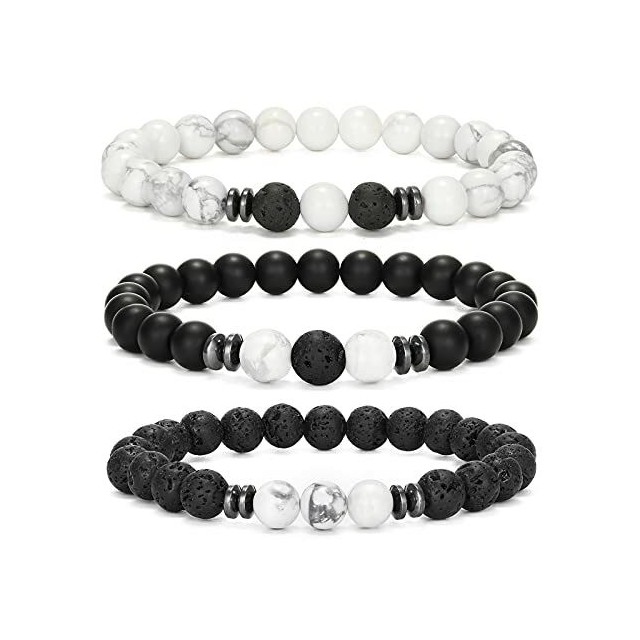 Komplet 3 zapestnic za moške