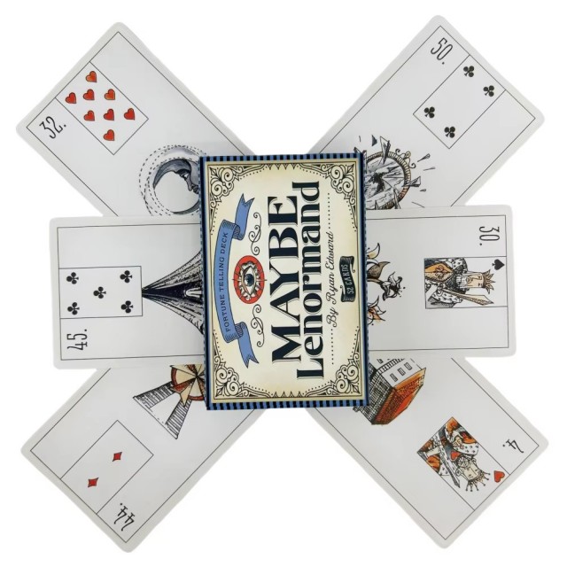 Maybe Lenormand – Razširjen komplet vedeževalnih kart
