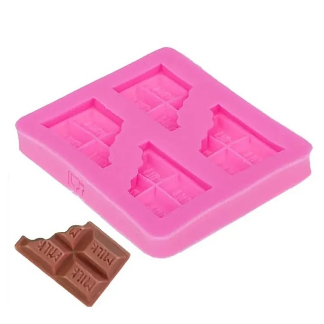 Komplet 2 silikonskih modelov za svečke mini čokoladice