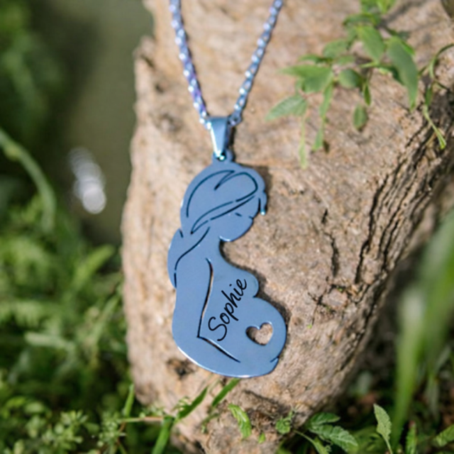 Personalizirana ogrlica IME NOSEČKE ali OTROKA