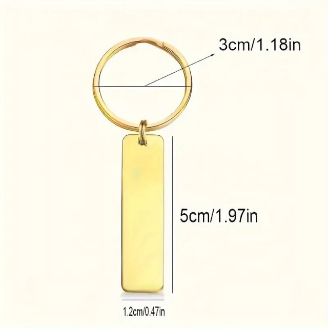 Personaliziran obesek za ključe Z VAŠIM POSVETILOM