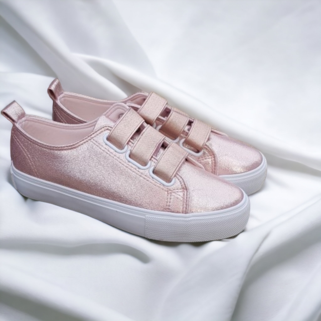 Superge z ježki roza AN2130 PINK