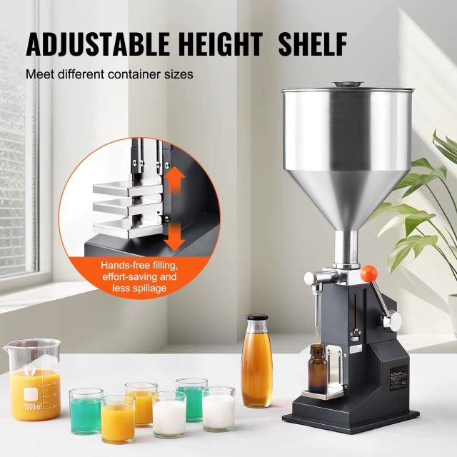 Ročni stroj za polnjenje tekočin 5–100 ml avtomatski dozirnik tekočin