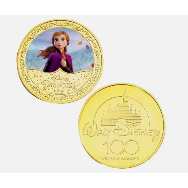 Zbirateljski spominski kovanec – Walt Disney ANNA