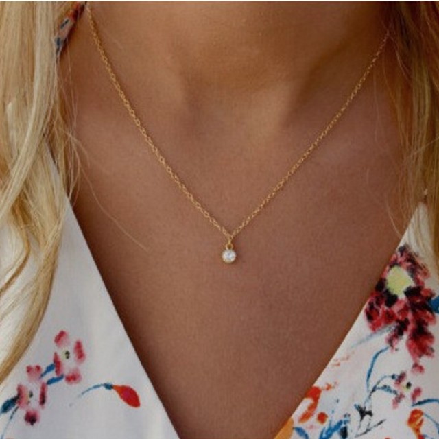 Verižica zlata z obeskom