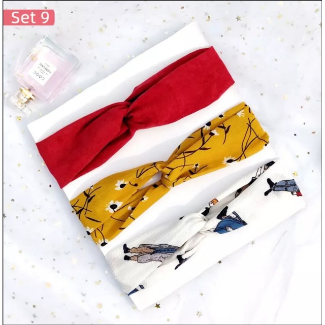 Komplet 3 trakov za glavo #9