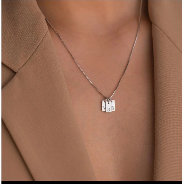 Personalizirana ogrlica INICIALKE VAŠE DRUŽINE 