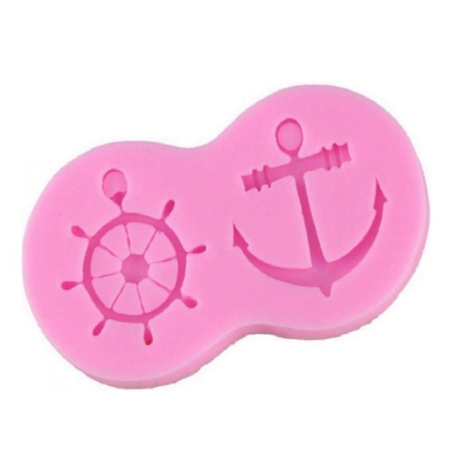 Mini silikonski kalup za svečke morski motiv