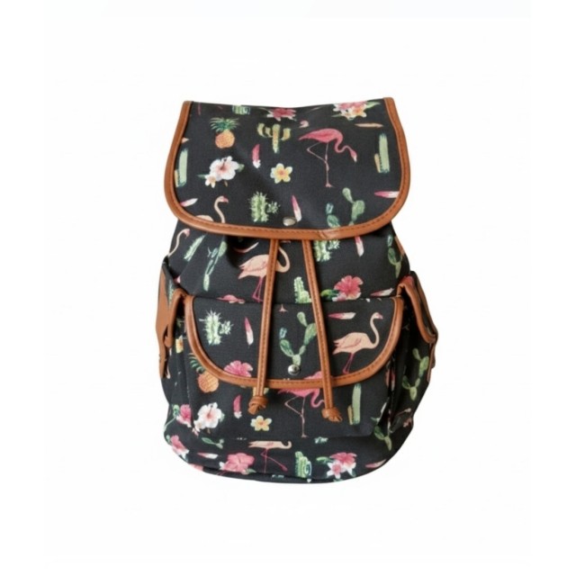 Nahrbtnik flamingo črn