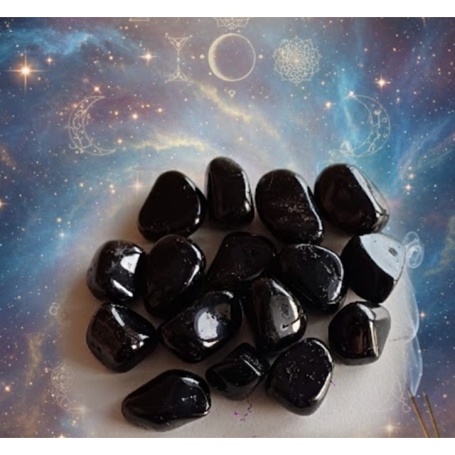 100% naravni brušen poliran TOURMALIN 100g