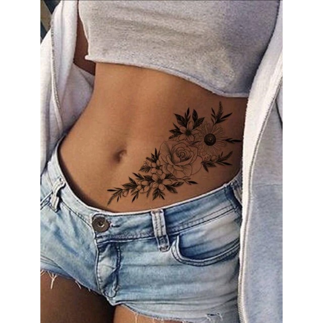 Set 5 večjih tattoo nalepk 