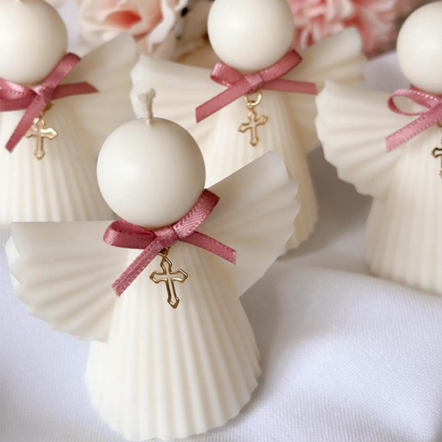 Silikonski model za sveče v obliki angelčka