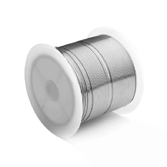 Srebrna žica v kolutu za izdelavo nakita – 0,4 mm