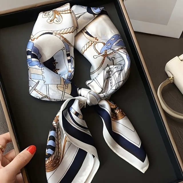  Ženska kvadratna rutka v bohemskem slogu