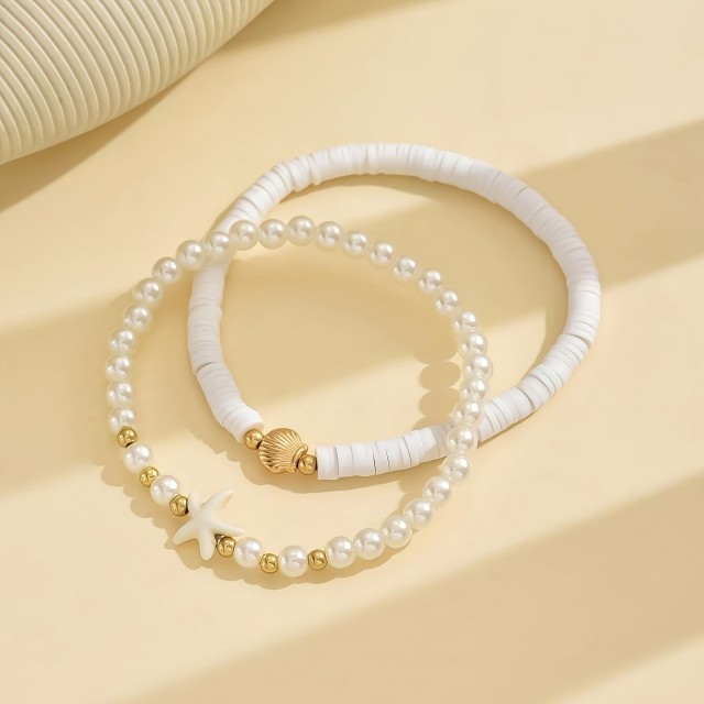 Komplet dveh zapestnic za gleženj 