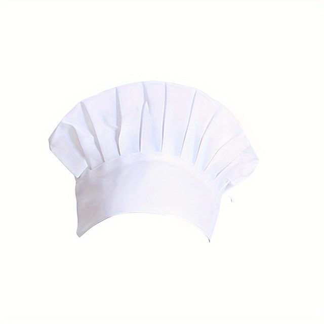Klasična bombažna kuharska kapa, profesionalna kuhinjska kapa
