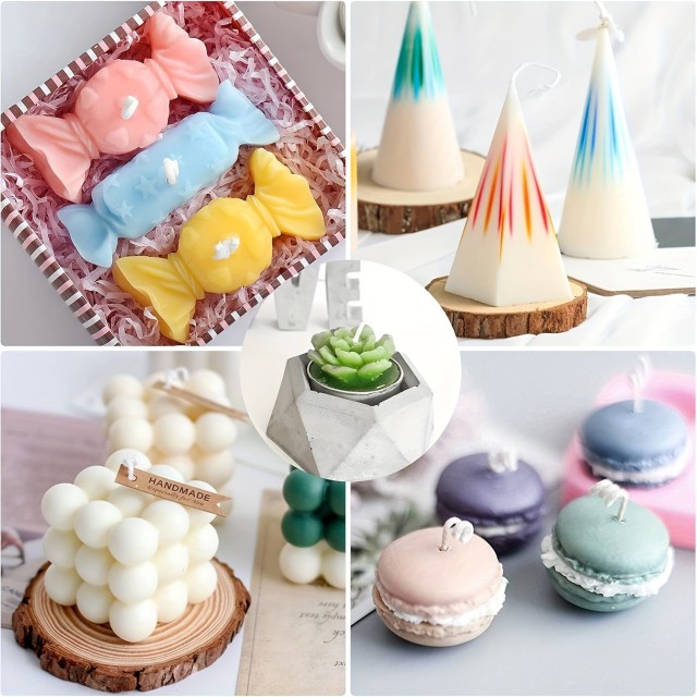 Premium set barv za sveče s 16 živahnimi barvami 5g 