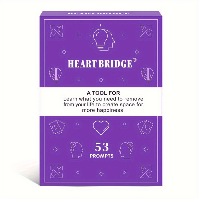 HEART BRIDGE – Komplet 53 Kart za Spodbudo, Samoljubezen in Osebno Rast