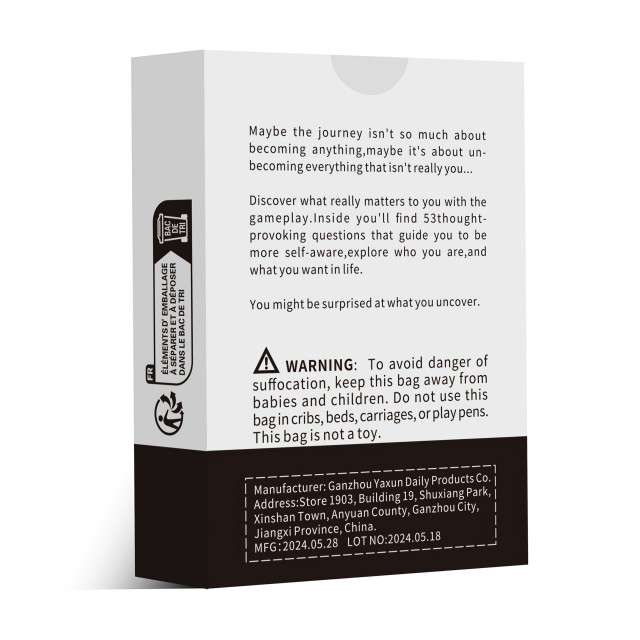 Komplet kart: Odkrij sebe – za samorefleksijo