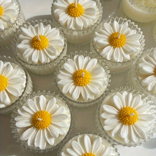 Silikonski model v obliki marjetice