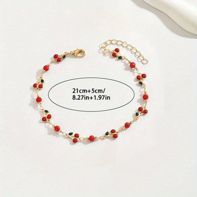 Trendna zapestnica s češnjicami