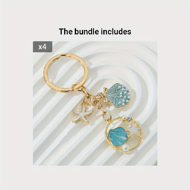 Prisrčen obesek za ključe z morskim motivom