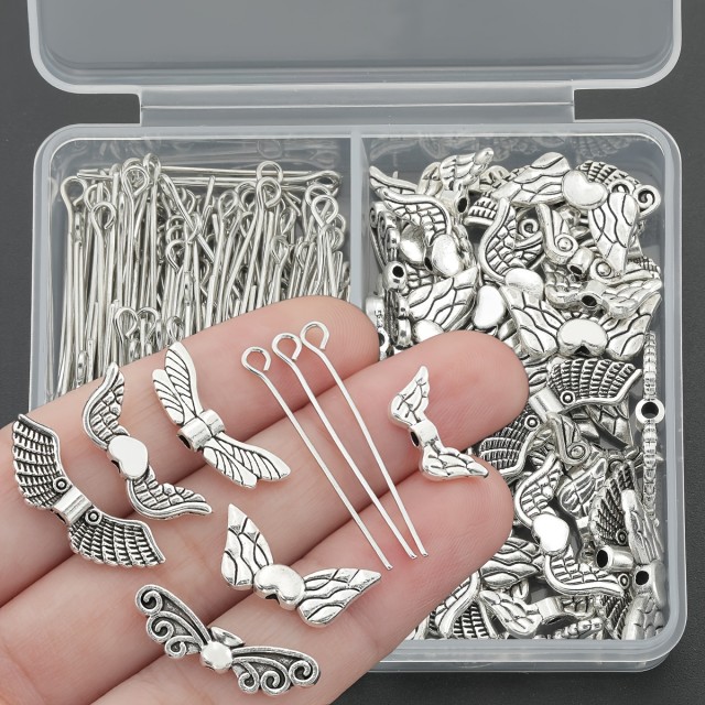 Komplet za izdelavo obeskov za ključe – 150 kosov