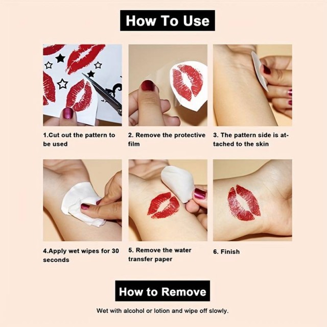 Komplet 4 tatu nalepk z metulji