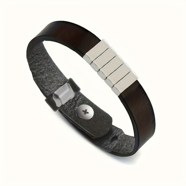 Personalizirana moška zapestnica z možnostjo do 5 gravur