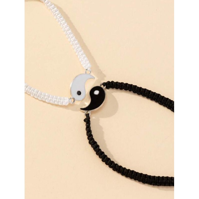 Komplet 2 zapestnic Yin & Yang