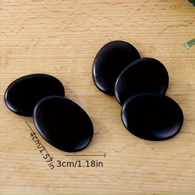 Komplet 10 vročih kamnov za masažo - vroči masažni kamni 