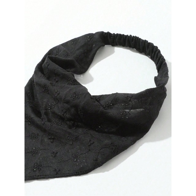 Vintage čipkasta rutka v beli ali črni barvi