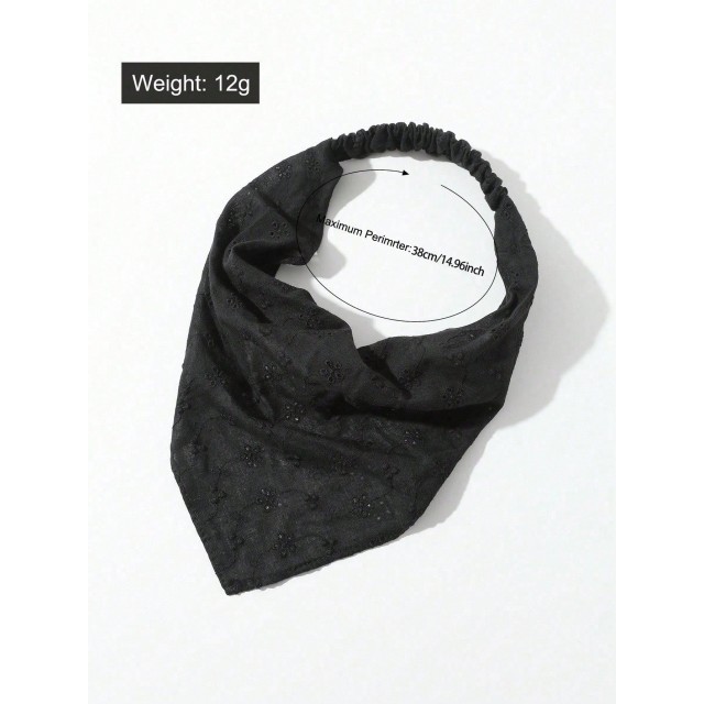 Vintage čipkasta rutka v beli ali črni barvi