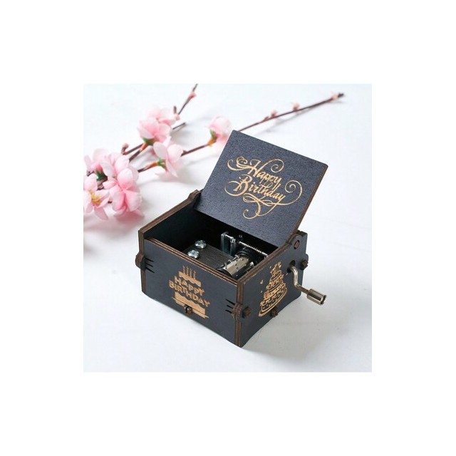 Pojoča retro skrinjica HAPPY BIRTHDAY