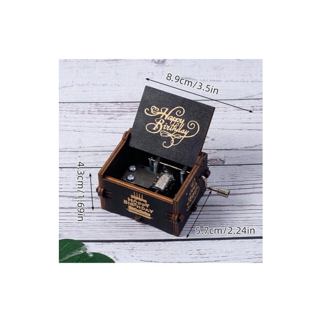 Pojoča retro skrinjica HAPPY BIRTHDAY