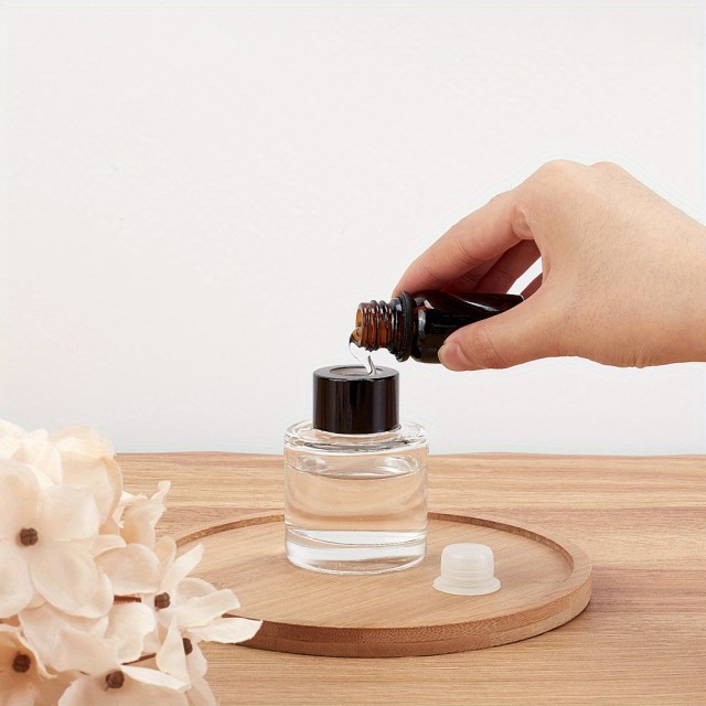 Steklenička za difuzor 50 ml z aluminijastim pokrovčkom