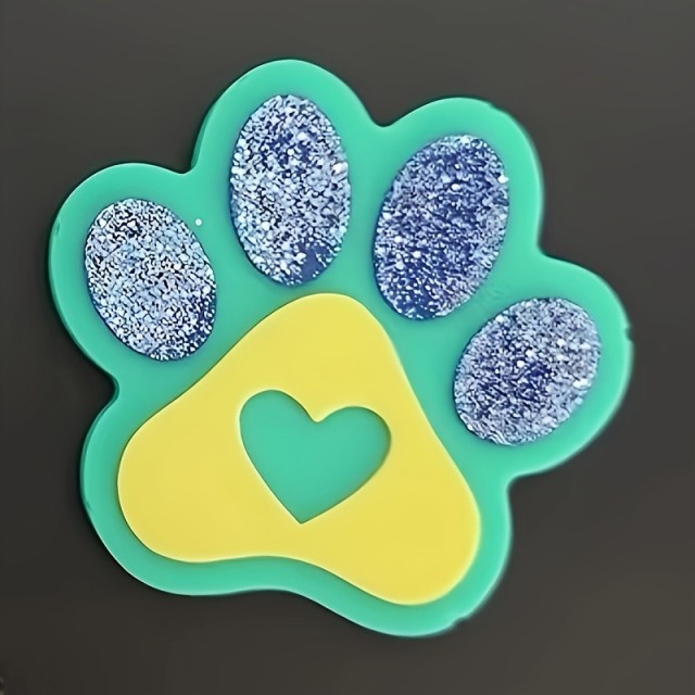 Silikonski model za milo ali vosek v obliki tačke 