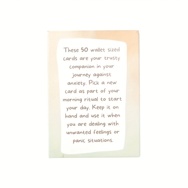 Komplet 50 kartic z mucami za lajšanje stresa