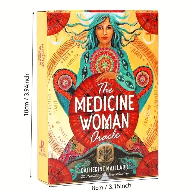 Komplet orakeljskih kart ZDRAVILNA ŽENSKA