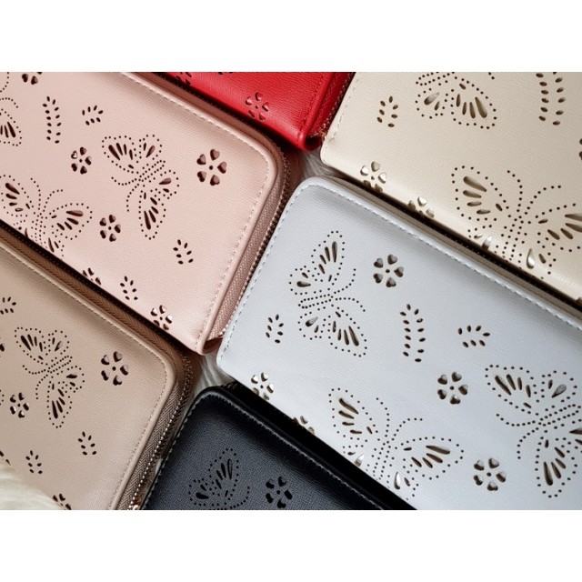 Denarnica z metuljčki, več barv