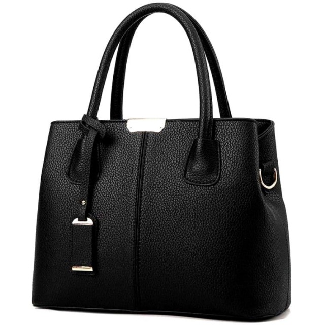 Ženska elegantna torbica v črni barvi T76