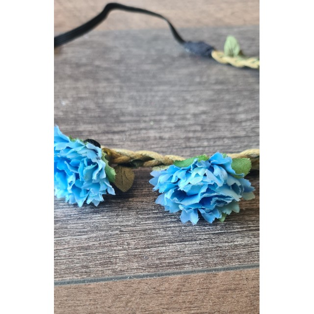 Cvetlični trak za lase, na voljo več barv 