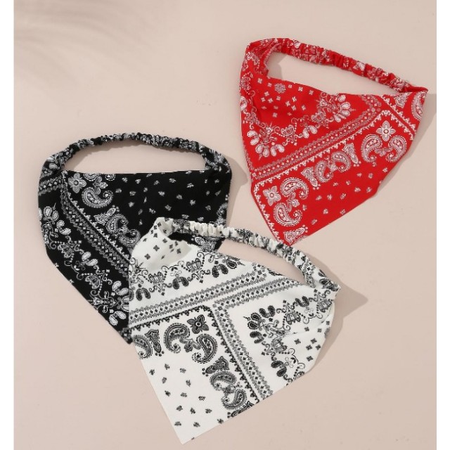 Bohemska rutka za glavo v 3 barvah 