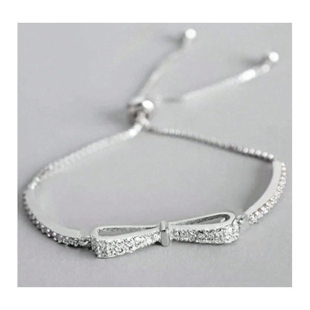 Elegantna zapestnica s pentljico 